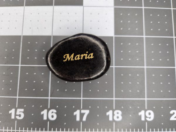 Wishing Stone / Worry Stone / custom engraved