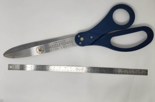 Large Ceremonial Scissors Custom Engraved / Ribbon Cutting / Grand opening / Store / Business - Image 7