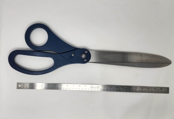 Large Ceremonial Scissors Custom Engraved / Ribbon Cutting / Grand opening / Store / Business - Image 2