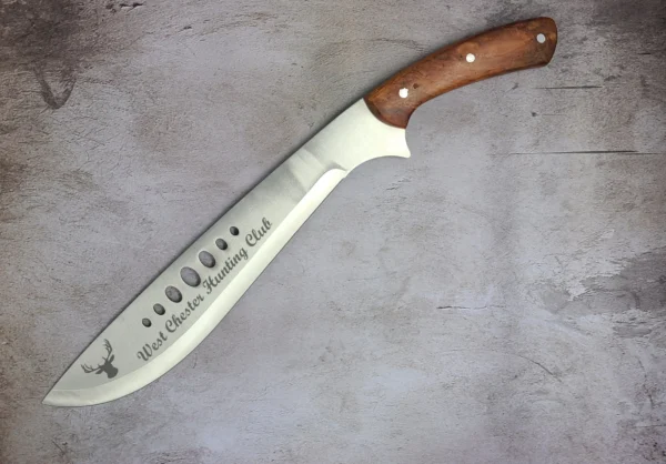 Custom Engraved Hunting Machete / Book of Eli / High Carbon Stainless Hunting Machete / personalized / etched - Image 3